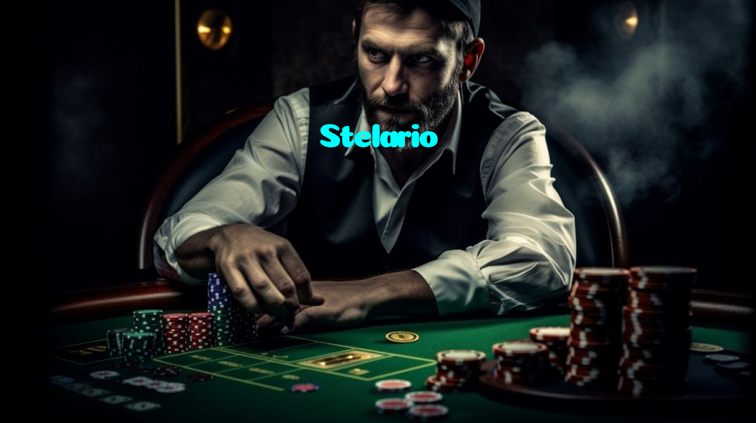 Stelario casino presented on mobile device in Pakistan with slots and live games